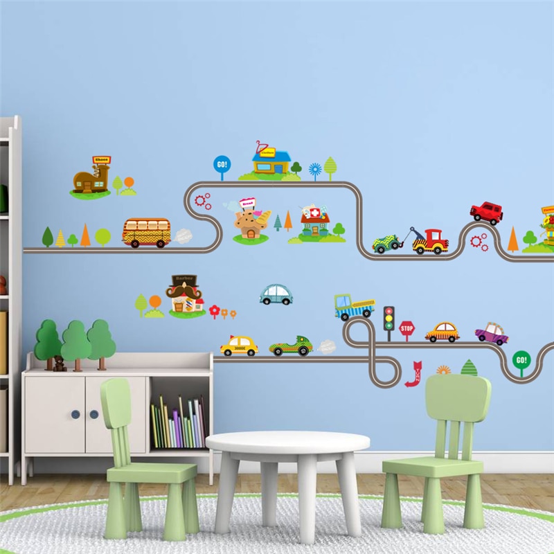 Wall Stickers for Kids Cars Design